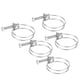 thumbnail image 4 of Abrazadera De Alambre Doble, Abrazadera De Manguera De Alambre Doble Galvanización De Superficie Rango Aplicable Amplio Ajustable Para Uso Industrial Para Uso Doméstico ANGGREK 59-65 mm, 4 of 8