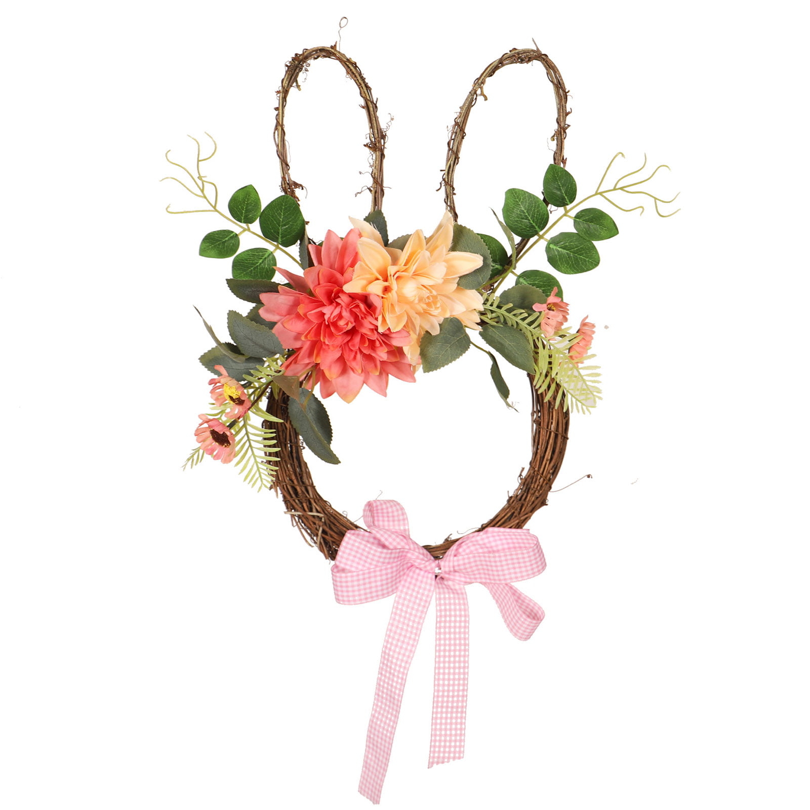 Baby Hoop Wreath  Bunny Wreath  Bunny Hoop  Animal Decor  Animal Ornament Gift  Spring Decoration  Nursery Decor  Baby Girl Gift
