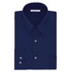 thumbnail image 3 of Camisa de vestir Van Heusen Tall Fit de popelina azul persa, cuello 19", 3 of 5