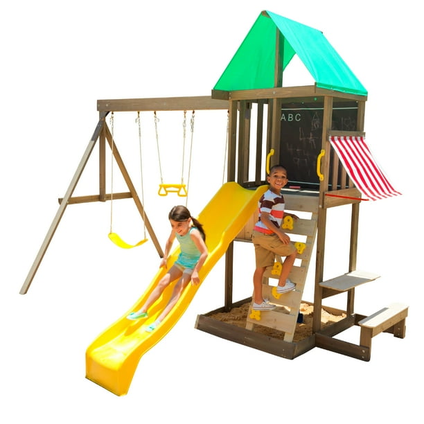 KidKraft Newport Wooden Swing Set