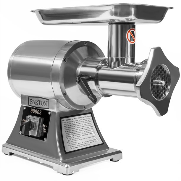 1100W Electric Stainless Steel Meat Grinder Mincer Sausage Maker 22