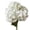 White, variant on 5 Heads Artificial Hydrangea Bouquet, Faux Flower Arrangement For Table Centerpiece Home Party Decor