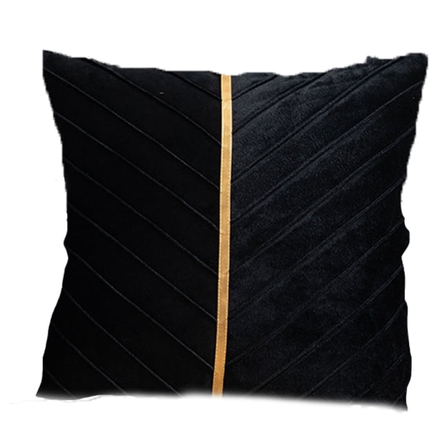 Funda de almohada para reposacabezas, terciopelo holandés, cojín para sofá, sala de estar, oficina, descanso de cintura