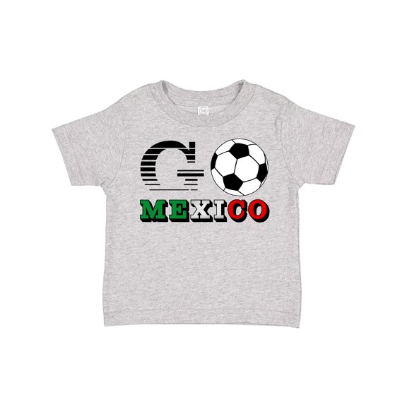 Inktastic Go, Mexico Soccer, Football Boys or Girls Toddler T-Shirt