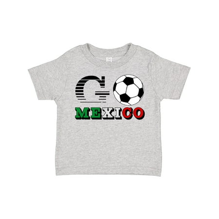 

Inktastic Go Mexico- Soccer Football Gift Toddler Boy or Toddler Girl T-Shirt