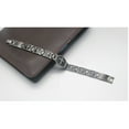 thumbnail image 7 of Wollet Stainless Steel Magnetic Religious Cross Bracelet，22cm(8.6''), 7 of 7
