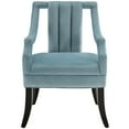 thumbnail image 6 of Accent Chair, Set of 2, Velvet, Light Blue, Modern Contemporary Urban Design, Living Lounge Room Hotel Lobby Hospitality, 6 of 7