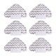thumbnail image 1 of Paquete de 6 almohadillas triangulares de microfibra de repuesto para mopa Shark Lift-Away Pro y Genius Steam Pocket Mop S3973, paño de limpieza lavable., 1 of 7
