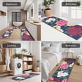 thumbnail image 5 of Pioneer Flower Floral Print Pattern Kitchen Rugs Sets Of 3,Kitchen Runner Rugs Non Skid Washable,Decorative Kitchen Floor Mats for Kitchen,Sink,Laundry,17"x30"+ 17"x47" + 17"x59", 5 of 6