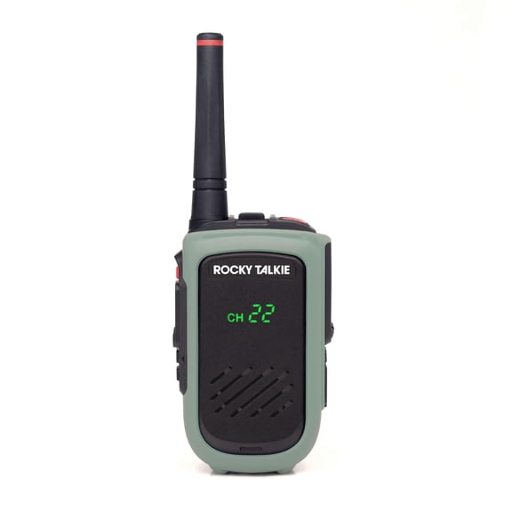 Radio GMRS Rocky Talkie de 5 vatios con protección IP67 a prueba de agua