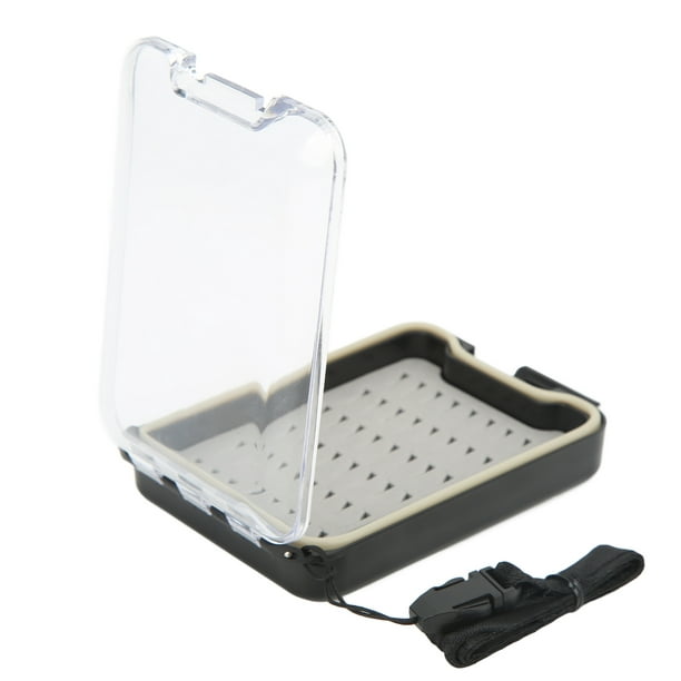 Fly Fishing Box, Fly Box Light Weight Waterproof With Lanyard For