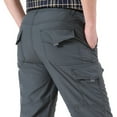 thumbnail image 4 of Wirziis Men's Outdoor Quick-Dry Lightweight Waterproof Hiking Mountain Pants Sport Pants, 4 of 5