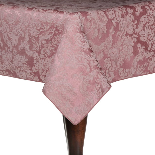 Ultimate Textile Miranda 48 x 72-Inch Rectangular Damask Tablecloth
