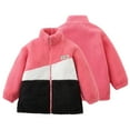 thumbnail image 4 of KYAIGUO Kids Baby Fleece Outwear for Boys Girls, Fall Winte Outwear Soft Top Little Big Boys Girls Cute Comfortable Casual Spring Autumn Thermal Jacket for 3-12Y, 4 of 9