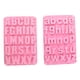 thumbnail image 1 of Cateissary 2 pack/lote molde de pastel fácil de limpiar amplia aplicación molde de silicona suave y elástico alfabeto Herramientas y accesorios para hornear Rosa, 1 of 6