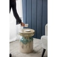 thumbnail image 4 of A&B Home Remy Reactive Glaze Ceramic Garden Stool - 13.5"Dia. x 18" - Blue/Beige, 4 of 4