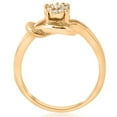 thumbnail image 3 of Pompeii 14k Yellow Gold Diamond Knot Ring (I/J,I2-I3), 3 of 3