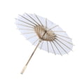 thumbnail image 2 of Chinese Japanese Style Asian Oiled Paper Bamboo Umbrella Parasol Umbrella - Size L, 2 of 7