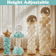 thumbnail image 4 of 4 Pcs Columna Portátil Con Base Para Decoración Para Globos Xtellar plateado, 4 of 4
