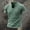 Green #007, variant on Mens Polo Shirts Short Sleeve Summer Oversized Fit Button Down Clothing Big and Tall Casual Work Shirts, M