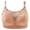 Beige, variant on Gyexs Women's Full Figure Bra Comfortable Underwire Support Side Smoothing Thin Fabric Design Womens Bras, Black, Size 38
