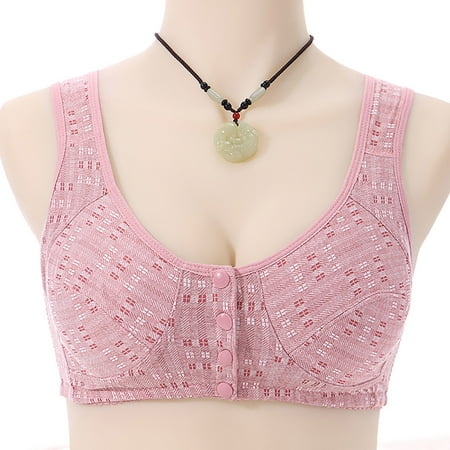 

Leesechin Clearance Bras for Women Brassiere Underwire Large Sized Seamless Comfortable Breathable Underwear Daily Bra
