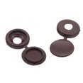thumbnail image 1 of Moyic 100x tapón de rosca de plástico resistente y duradero para ocultar tornillos cubierta de orificio de tornillo para ocultar tornillos Decoración del hogar marrón, 1 of 6