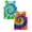 Orange & Green, variant on SGMVNU 2 Pack Tie Dye Tank Tops for Boys Casual Sleeveless Workout Tops Soft Crewneck Kids Summer Athletic Play Shirts, Size 7-8 Years, Purple & Green
