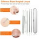 thumbnail image 3 of Kit de herramientas para quitar espinillas y espinillas, herramienta de extracción de comedón y espinillas de acero inoxidable, 3 of 5