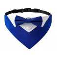 thumbnail image 1 of SNNROO 1pc British Style Pet Bow Tie Collar With Leash  Detachable Suit Collar  Washable  Suitable For Dogs And Cats  Weddings  Photo Shoots  Parties  3 Sizes Available(When In Doubt  Cho, 1 of 7