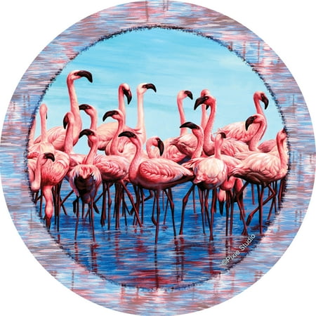- Thirstystone Occasions Drink Coasters, Flamingos