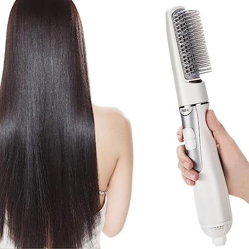 HUGFEGWE Hair Dryer Brush, Corded Electric, Black, Quick Drying, Multi-Funtional, Hair Repair CA919-95815