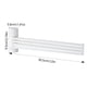 thumbnail image 2 of Toallero giratorio, soporte para toalleros, accesorios de baño, soporte giratorio para toallas, pivote de cuatro polos gratis, 2 of 5