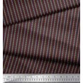 thumbnail image 3 of Soimoi Georgette Viscose Fabric Triangle Shirting Decor Fabric Printed Yard 42 Inch Wide, 3 of 3