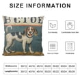 thumbnail image 5 of Orinice  Dog Pillow Cover Gifts for Dog Lovers Decorative Cushion Cover Square Pillowcase for Sofa Couch Living Room Linen, 5 of 5