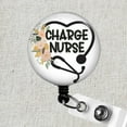 thumbnail image 2 of Charge Nurse Badge Reel – Nurse Manager ID Clip, RN Name Badge Holder, Nursing Thank You Gift | Scrapheart, 2 of 5