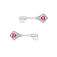 thumbnail image 3 of Nipple Ring Key Design 14G Nipple Barbell with Opalite Gem, 3 of 7