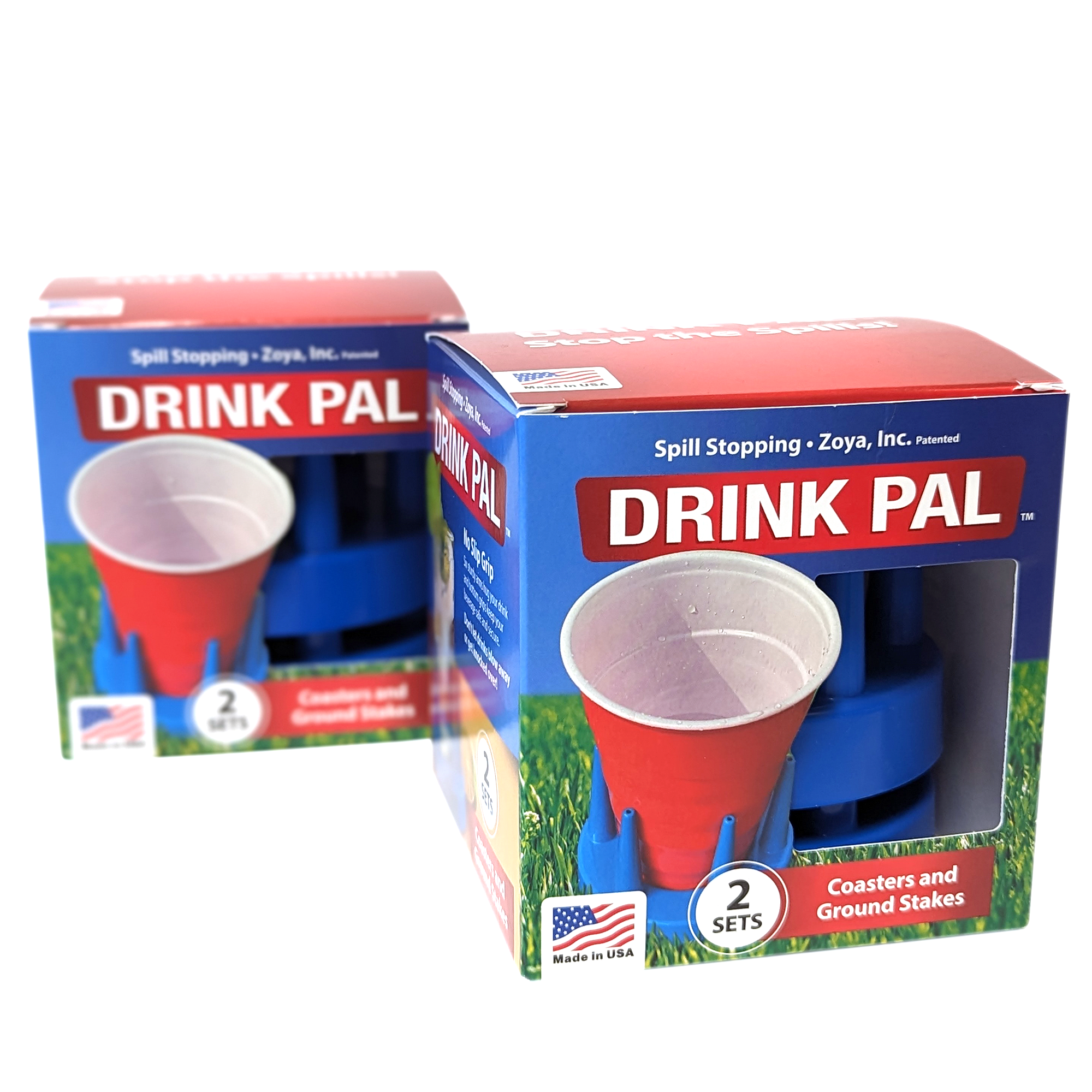 Drink Pal Indoor/Outdoor Coaster (4 coasters/stakes included)
