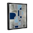 thumbnail image 4 of Stupell Industries Alternating Centric Shapes Abstract Painting Black Floater Framed Canvas Art Print Wall Art, 25 x 31, 4 of 10