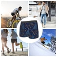 thumbnail image 4 of Sikiie Christmas Tree Print Men's Boxer Briefs, Elastic Waistband Boxer Briefs Leggings-X-Large, 4 of 5