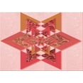 thumbnail image 1 of Ahgly Company Machine Washable Indoor Rectangle Transitional Deep Rose Pink Area Rugs, 7' x 9', 1 of 7