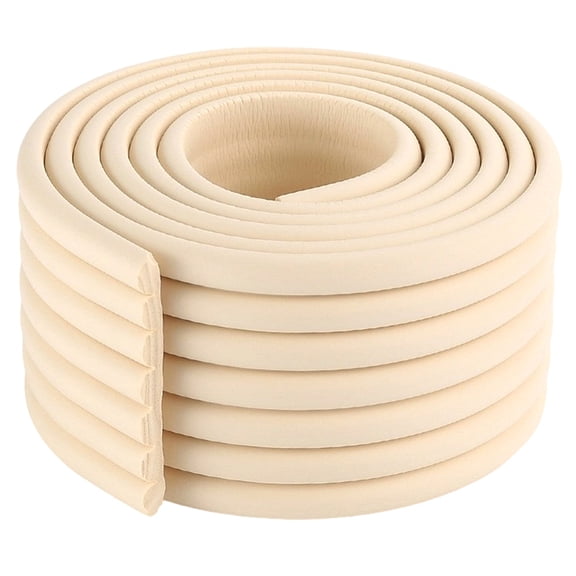 6.56Ft Edge Safety Bumpers Yellow Foam Edge Protector Anti-Collision Strip Padding with Adhesive Extra-Wide Soft Rubber Foam