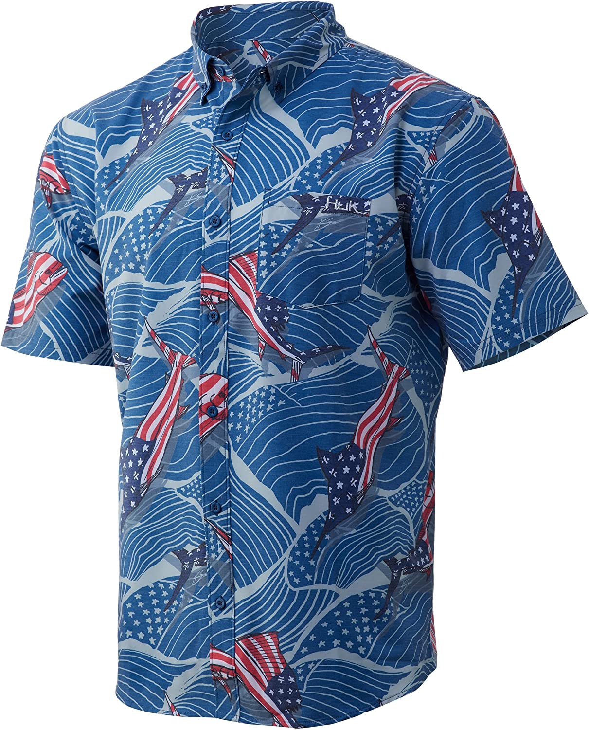 HUK Men's Kona Short Sleeve Shirt 