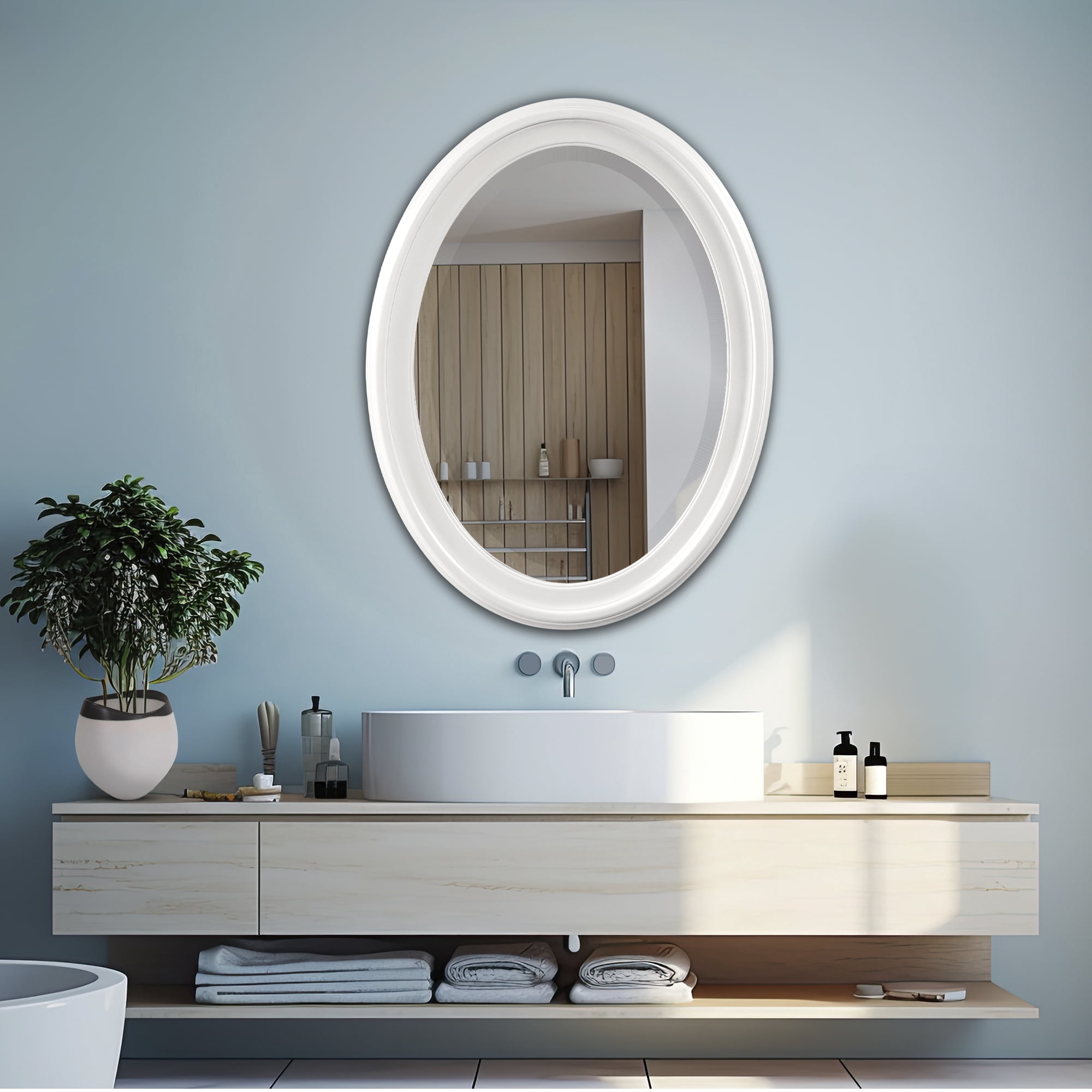 Tyler Dillon George White Wall and Accent Mirror
