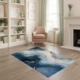 thumbnail image 2 of ODIKA Livingroom Abstract Swirl Dusty Tones Fluid Neutral Grey Large for Home Office, Gaming Room, Under Desk, Non-Slip Chair-Friendly, 2 of 7