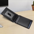 thumbnail image 4 of Genuine Leather Men Airtag Wallet Credit Card Money Airtag Holder Air Tag Case, 4 of 8