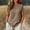 Brown, variant on Women’s Boho Trendy Flowy Hawaiian Blouse, Half Sleeve Crew Neck Basic Tee, Casual Summer Daily Going Out Top Pink XXXL