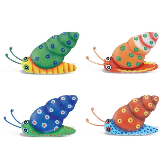 Bobble Metal Magnet - Snail