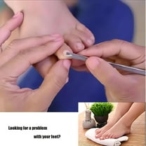 FACEGA Stainless Steel Ingrown Toenail Pedicure Knife Set,Professional Foot Skin Scraper Repair Sharp Blade Kit for Nail Corn Callus Paronychia Treatment (3)