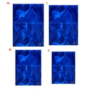 ZPAQI Hydro Dip Hydro Dipping Hydrographics Water Transfer Film Blue Flames Dip Kit